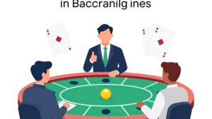 Схематичная иллюстрация стратегии Мартингейл в игре баккара для начинающих пользователей казино Cacuocquamang